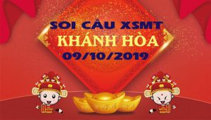 Soi cầu Khánh Hòa ngày 9/10/2019