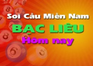 Soi cầu XSMN đài Bạc Liêu hôm nay