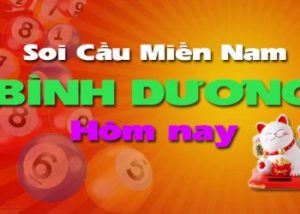 Soi cầu XSMN đài Bình Dương hôm nay