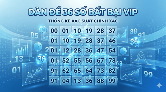 Khái Niệm Dàn Đề 36 Số Bất Bại VIP