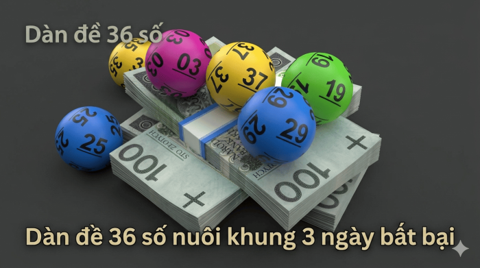Dàn Đề 36 Số Nuôi Khung 3 Ngày Bất Bại – Chiến Thuật Không Bao Giờ Thua