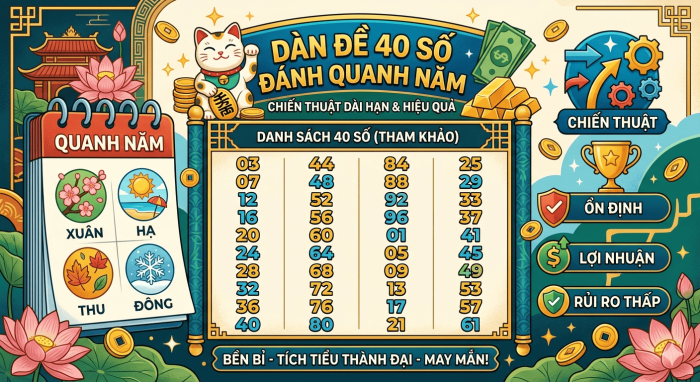Tại Sao Dàn 40 Số Hiệu Quả Hơn Dàn Nhỏ Hơn?